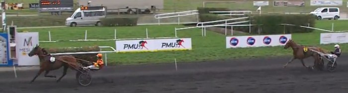Arrivée de la 9ème étape du Grand National du Trot 2025 à Meslay-du-Maine