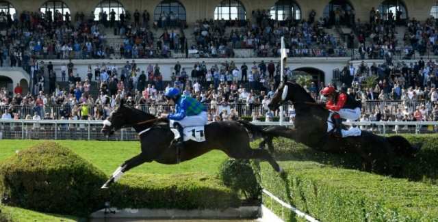 ON THE GO gagnant du Grand Steeple-Chase de Paris 2018